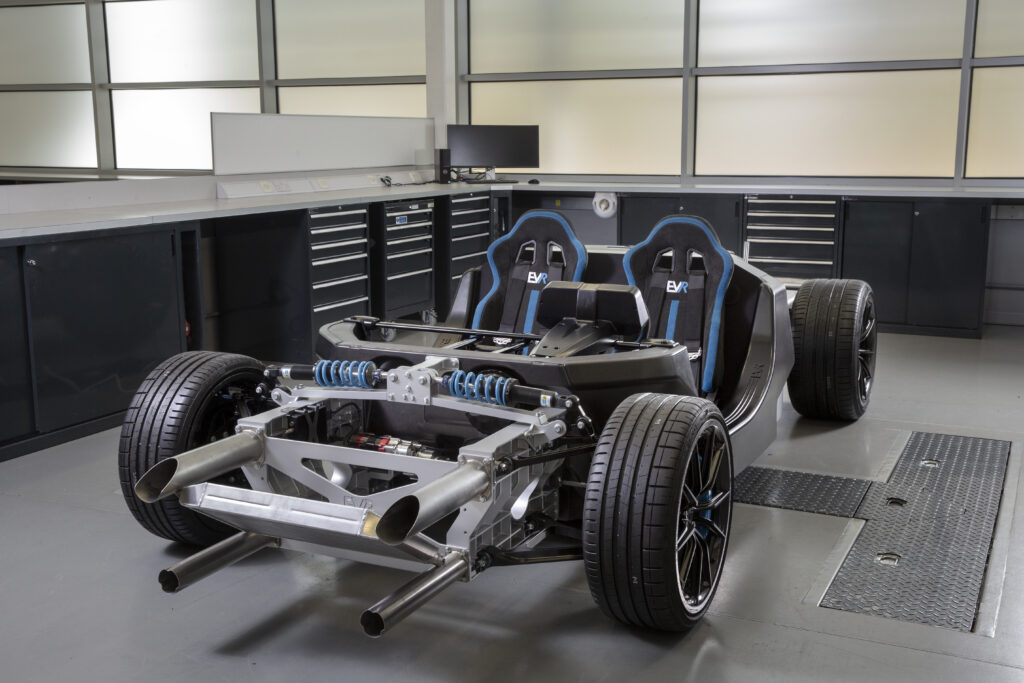 The press day at Williams Advanced Engineering for the New EVR vehicle. 5/9/22 Photo Tom PIlston.